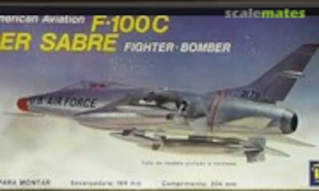 1:70 F-100C Super Sabre (Revell/Kikoler H-127)