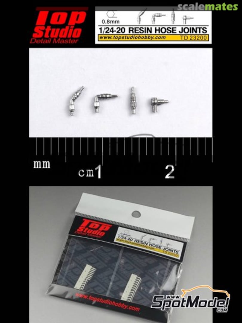 Boxart Hose Joints (0.8mm) TD23200 Top Studio Boxart Hose Joints (0.8mm) TD23200 Top Studio