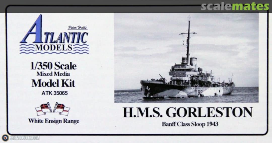 Boxart HMS Gorleston ATK 35065 Atlantic Models Boxart HMS Gorleston ATK 35065 Atlantic Models