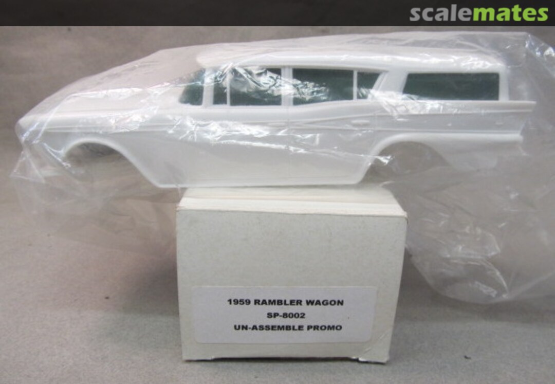 Boxart 1959 Rambler Station Wagon SP-8002 AccuCast Models Boxart 1959 Rambler Station Wagon SP-8002 AccuCast Models