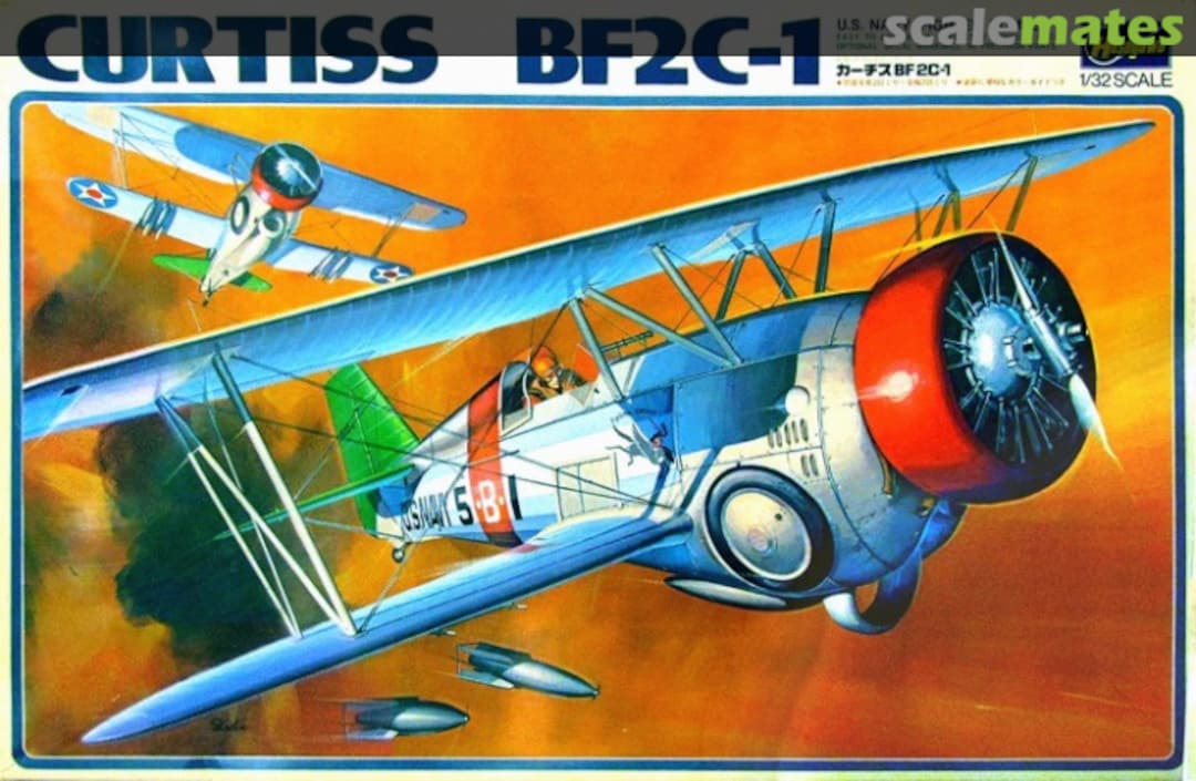 Boxart Curtiss BF2C-1 S9 Hasegawa Boxart Curtiss BF2C-1 S9 Hasegawa