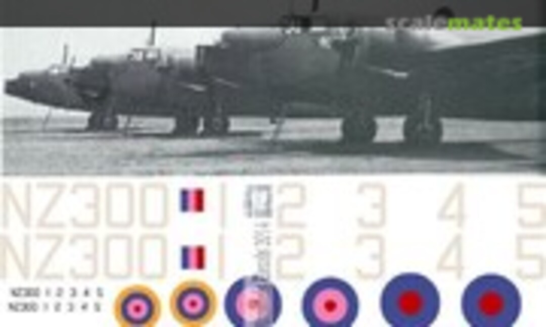 1:72 RNZAF NZ Bomber Flight - Vickers Wellington (Oldmodels Decals OMD0625) OMD0625