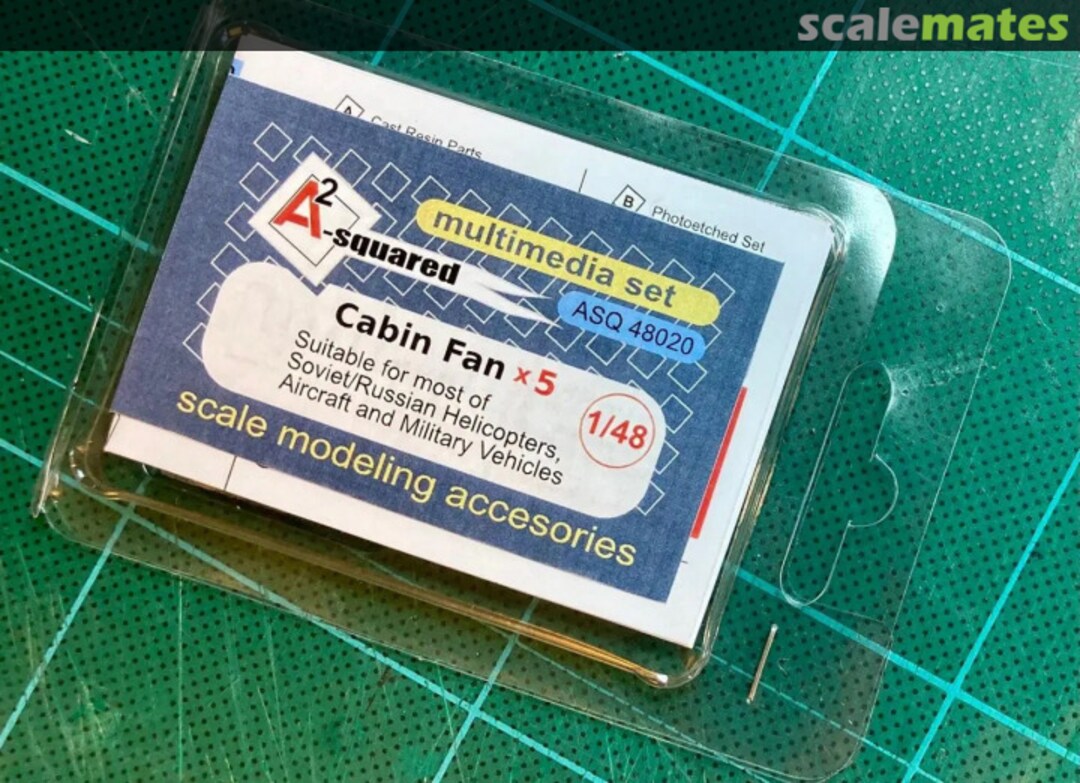 Boxart Cabin Fan. Multi-medium set ASQ48020 A²-squared Boxart Cabin Fan. Multi-medium set ASQ48020 A²-squared