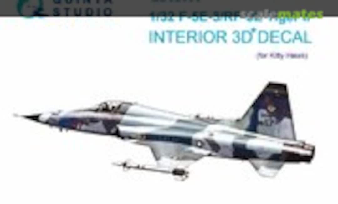 1:32 F-5E-3/RF-5E interior 3D decals (Quinta Studio QD32086) QD32086
