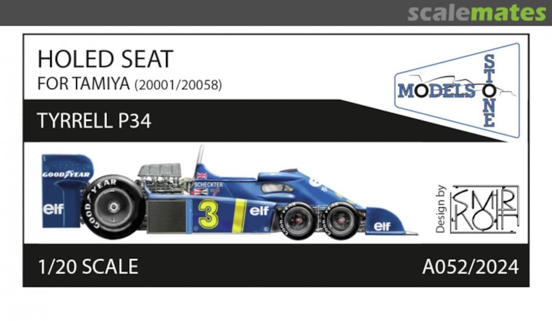 Boxart Tyrrell P34 - Holed Seat A052/2024 Stone Models Boxart Tyrrell P34 - Holed Seat A052/2024 Stone Models