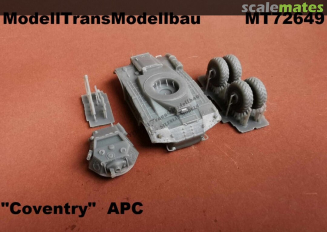 Contents Coventry APC MT72649 Modell Trans Modellbau