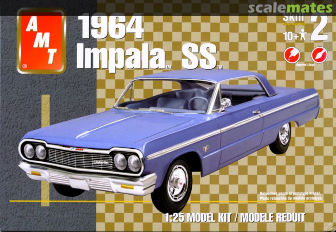 Boxart 1964 Impala SS 38057 AMT/ERTL Boxart 1964 Impala SS 38057 AMT/ERTL