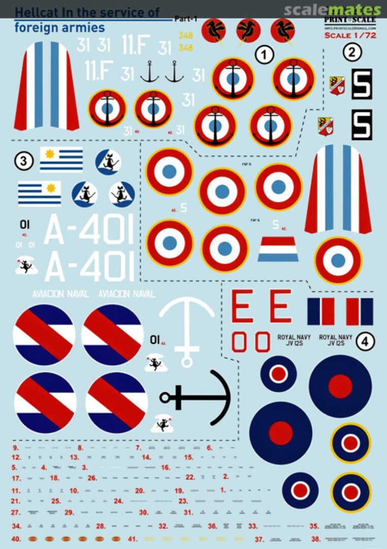Boxart Hellcat in the Service of Foreign Armies 72-529 Print Scale Boxart Hellcat in the Service of Foreign Armies 72-529 Print Scale