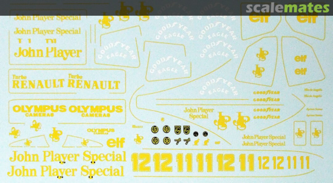 Boxart Lotus 97T Full Decal MSMD167 MSM Creation