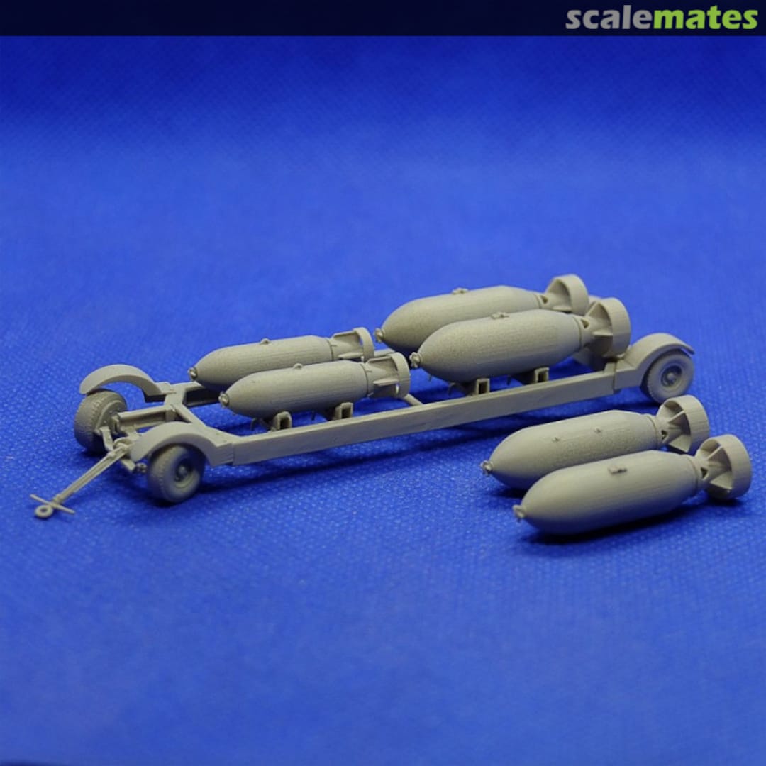Boxart RAF Type C bomb trolley 3MA021 The Model Bunker™