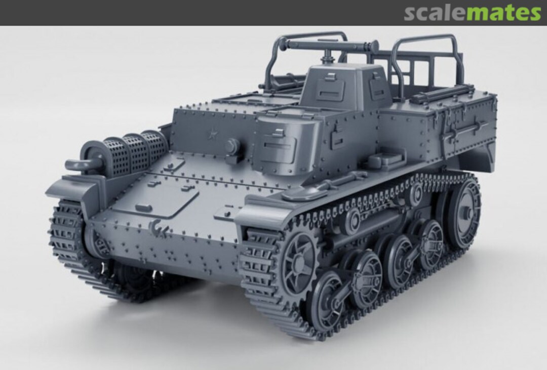 Boxart Artillery observation vehicle Type 100 Te-Re - closed hatch 72011931 EMP3d