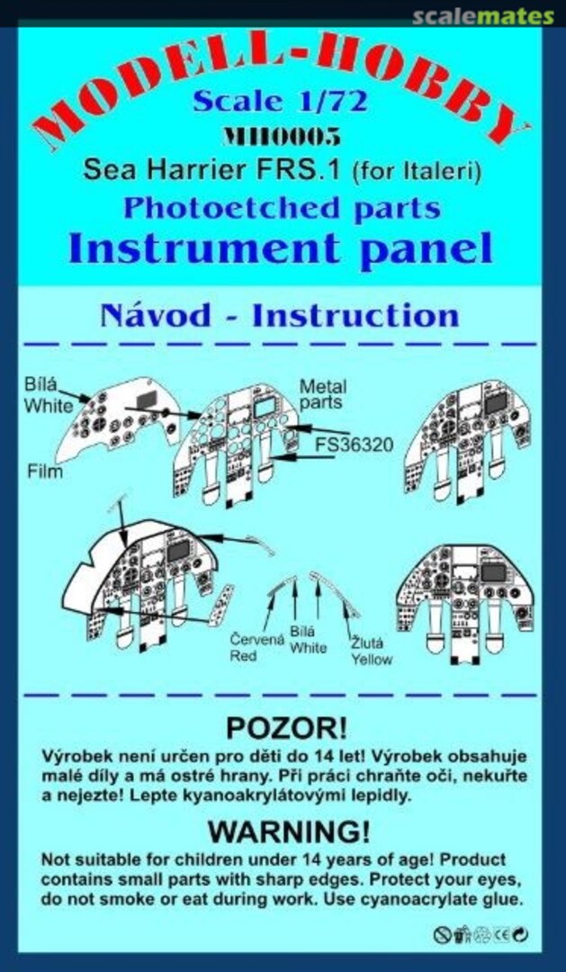 Boxart Sea Harrier FRS.1 MH0005 Modell-Hobby Boxart Sea Harrier FRS.1 MH0005 Modell-Hobby