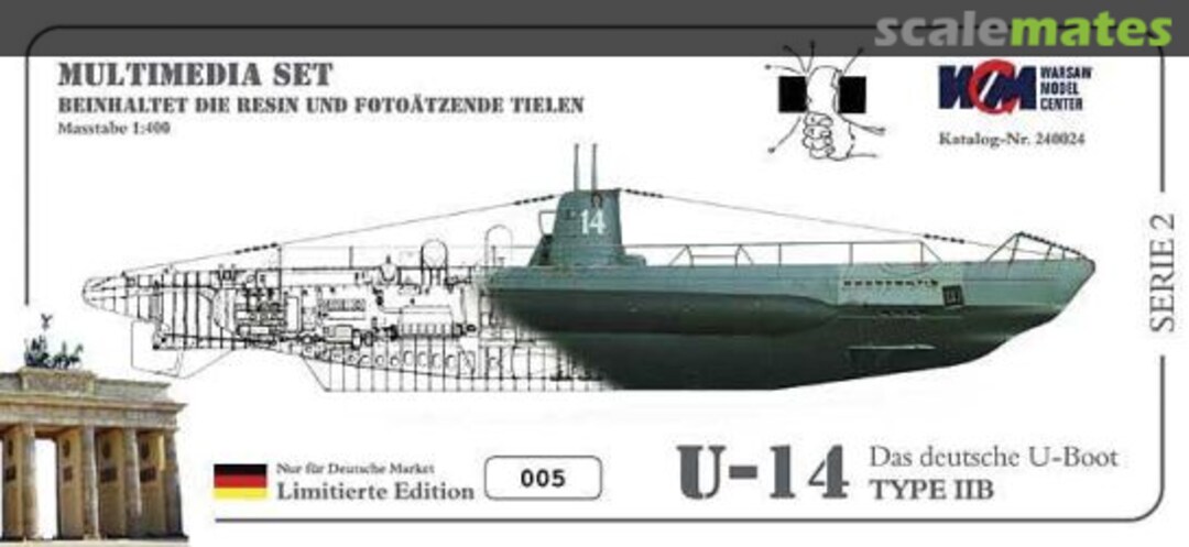 Boxart U-14, Type IIB 356342 WCM Boxart U-14, Type IIB 356342 WCM