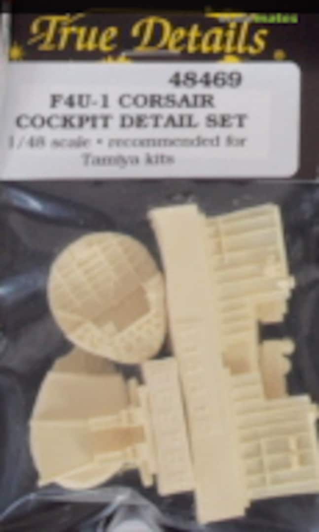 Boxart F4U-1 Corsair cockpit detail set 48469 True Details Boxart F4U-1 Corsair cockpit detail set 48469 True Details
