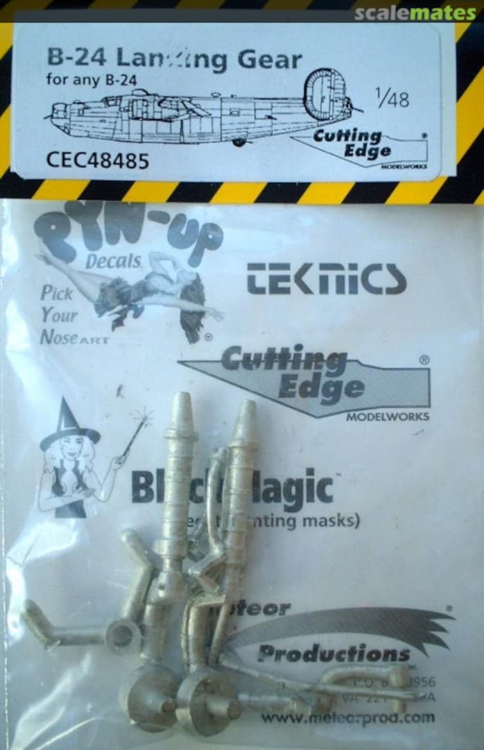 Boxart B-24 Landing Gear Struts CEC48485 Cutting Edge Modelworks Boxart B-24 Landing Gear Struts CEC48485 Cutting Edge Modelworks