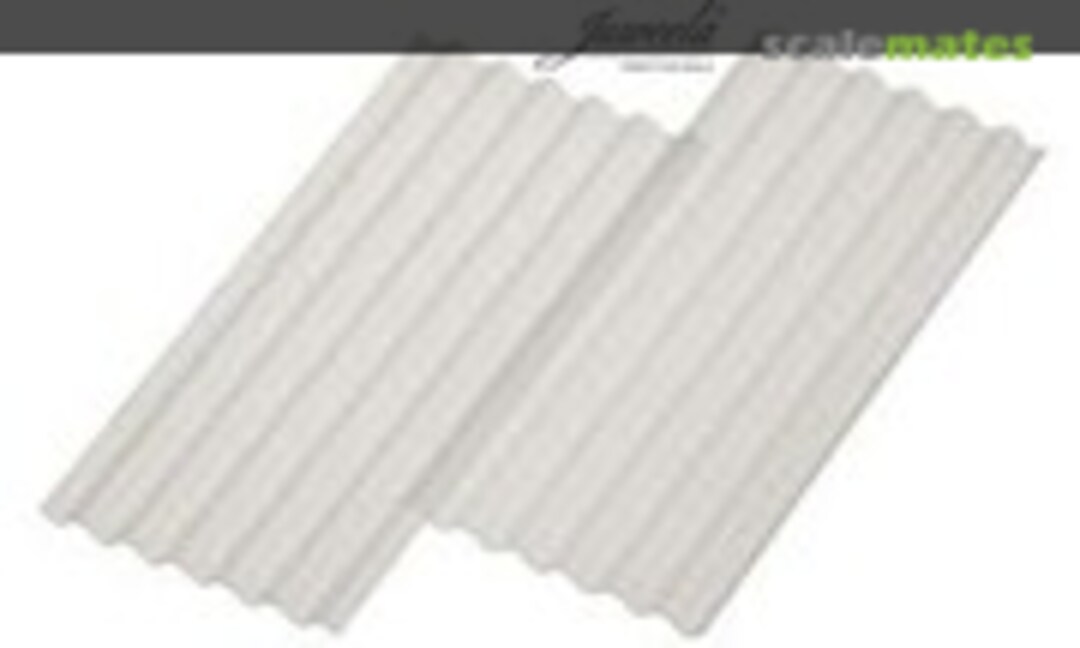 1:32 Corrugated Iron Sheetings Opal (Juweela 23247) 23247