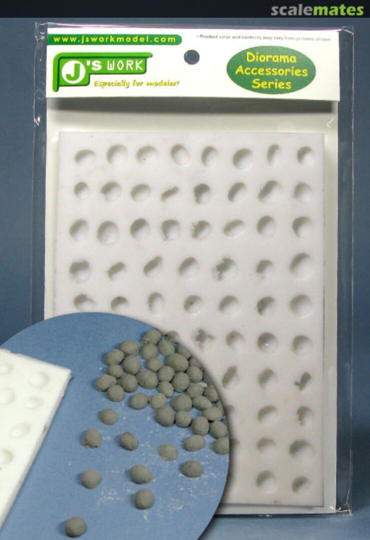 Boxart Silicone Mold - Cobblestone PPA3027 J's Work