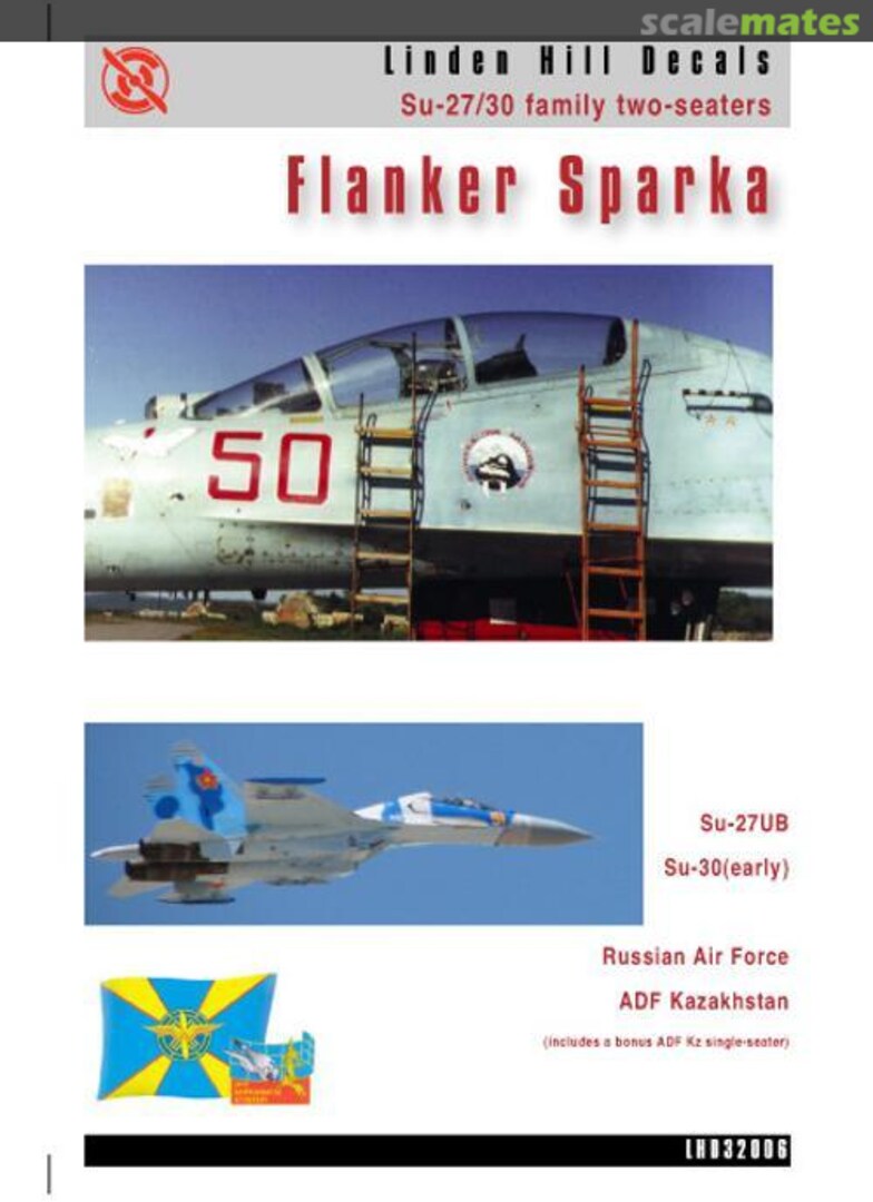 Boxart Su-27/30 Flanker Sparka LHD32006 Linden Hill Decals Boxart Su-27/30 Flanker Sparka LHD32006 Linden Hill Decals