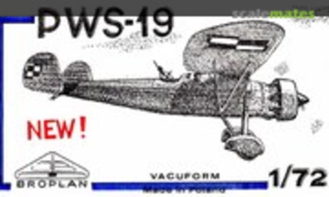1:72 PWS-19 (Broplan MS-19) MS-19