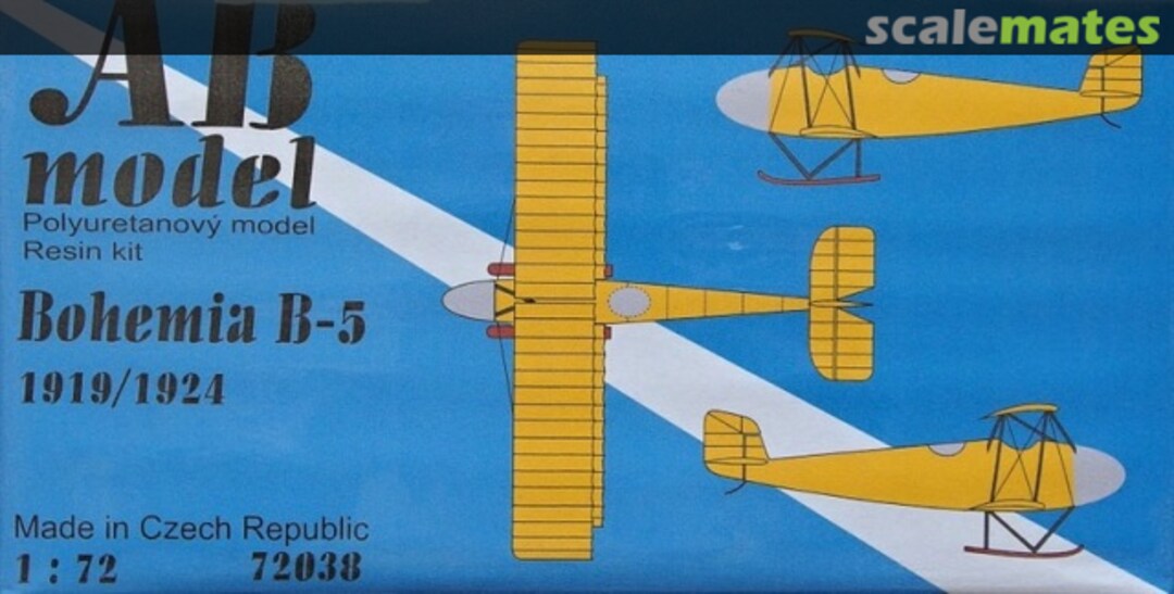 Boxart Bohemia B-5 72038 AB model