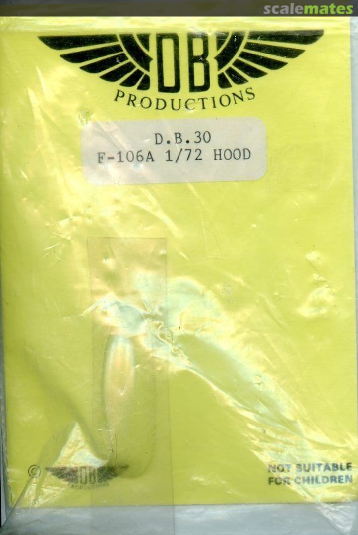 Boxart F-106A blown canopy DB30 DB Productions
