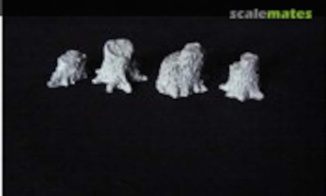 1:35 Tree trunks (Armory Modelling Manufacture 35014) 35014