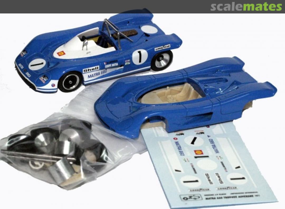 Boxart Matra 660 Larousse KP343 JPS Miniatures Auto Boxart Matra 660 Larousse KP343 JPS Miniatures Auto