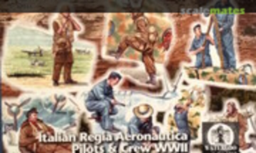 1:72 Royal Italian Pilots and Ground Crews (Waterloo1815 AP055) AP055