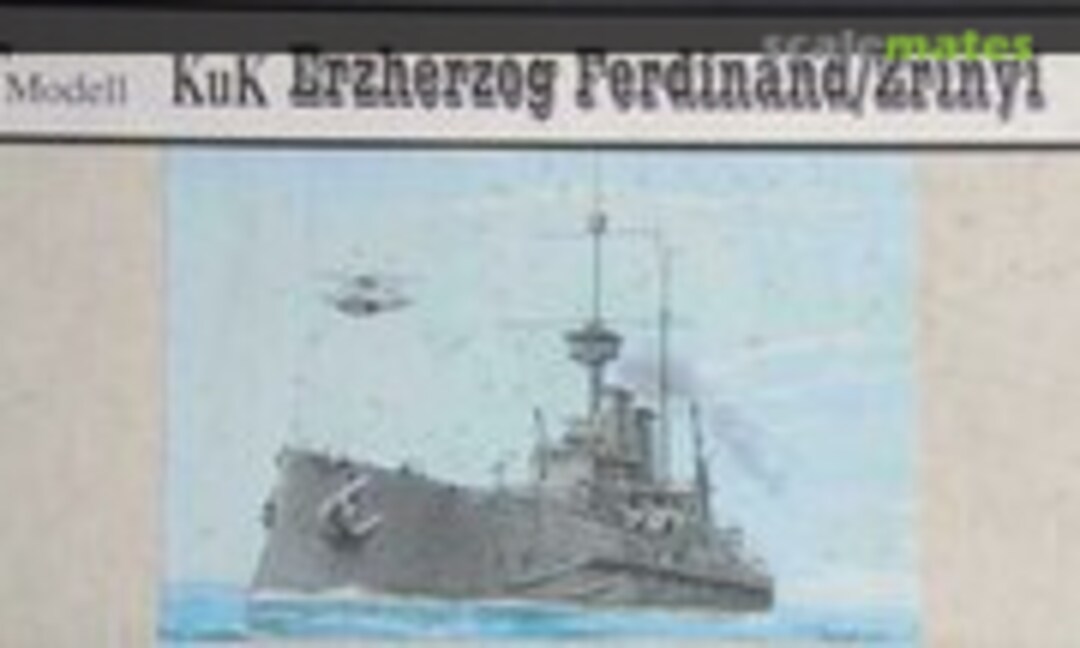 1:700 KuK Schlachtschiff Zrinyi (NNT Modell+Buch 70005) 70005