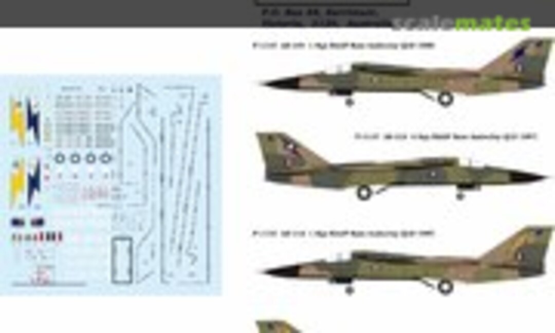 1:144 F-111C - RAAF 1 & 6 Sqn. (Novascale N-14430) N-14430