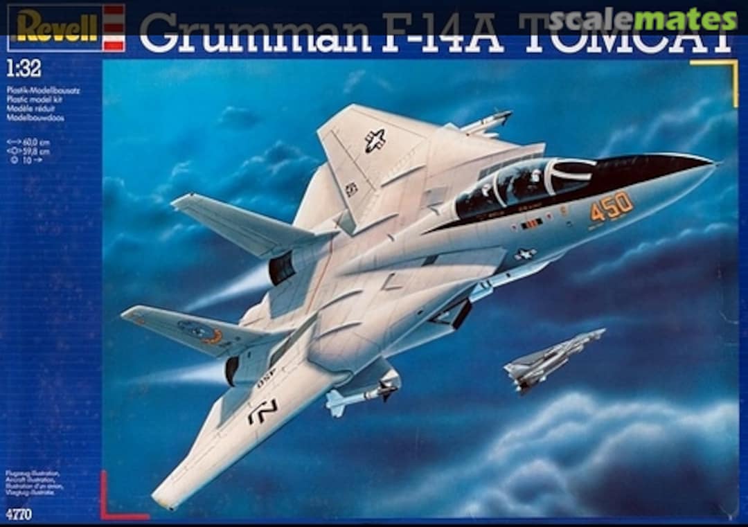 Boxart Grumman F-14A Tomcat 4770 Revell