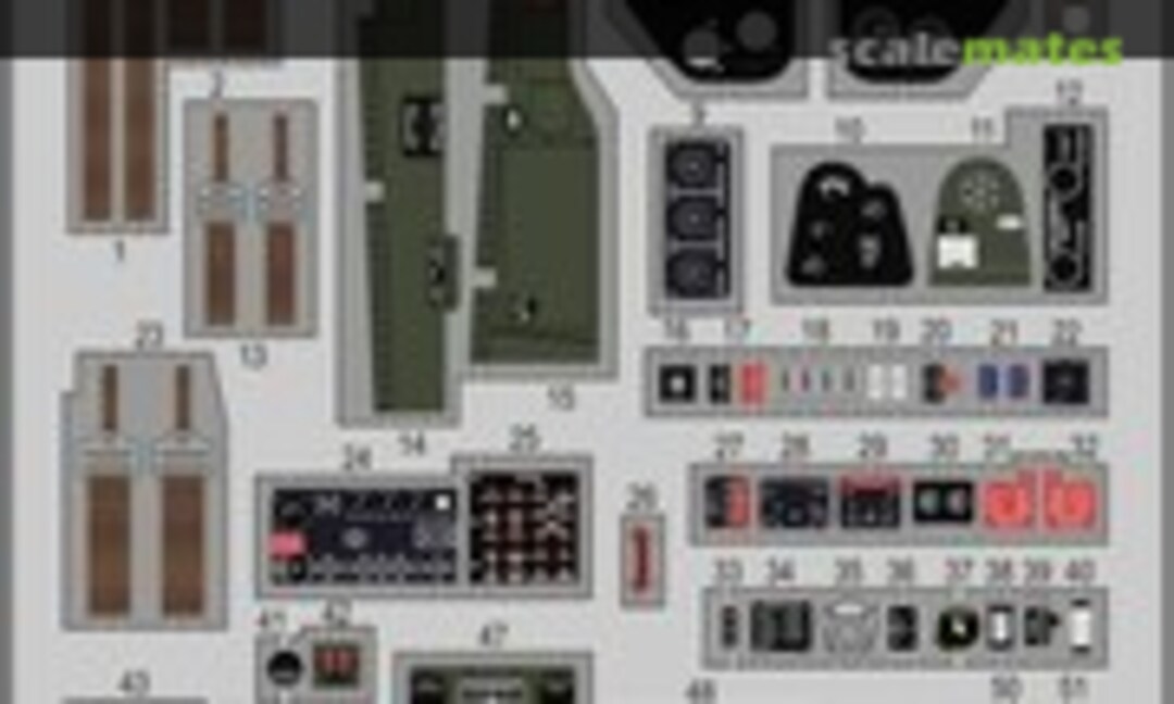 1:32 F6F-3 interior S.A. (Eduard 33039) 33039
