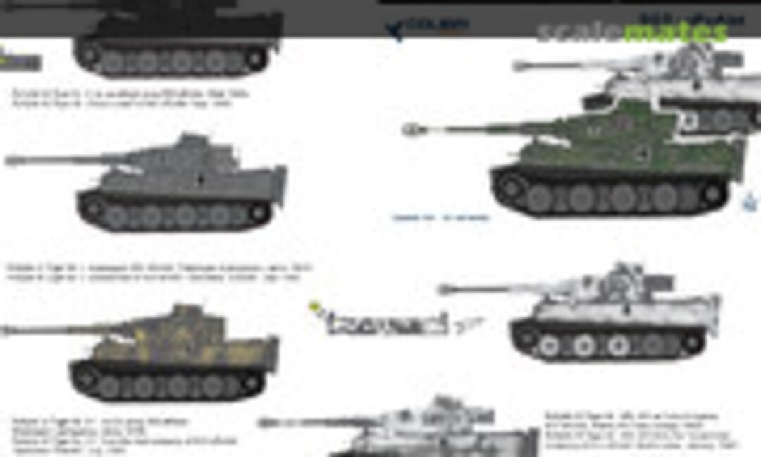 1:72 Pz VI Tiger I part III 503 - sPzAbt (Colibri Decals 72029) 72029