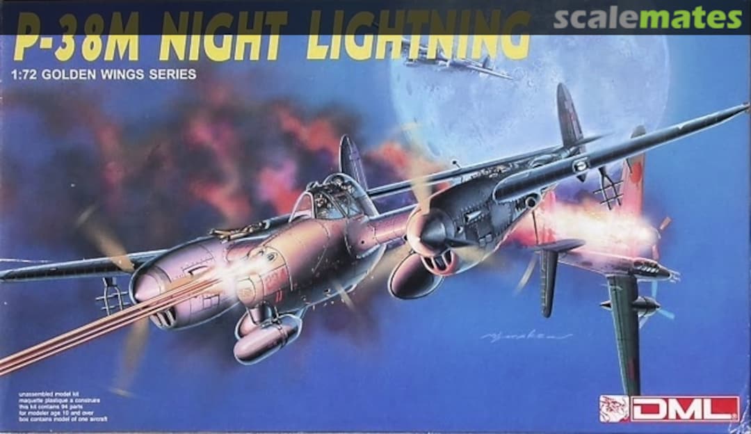 Boxart P-38M Night Lightning 5019 DML Boxart P-38M Night Lightning 5019 DML