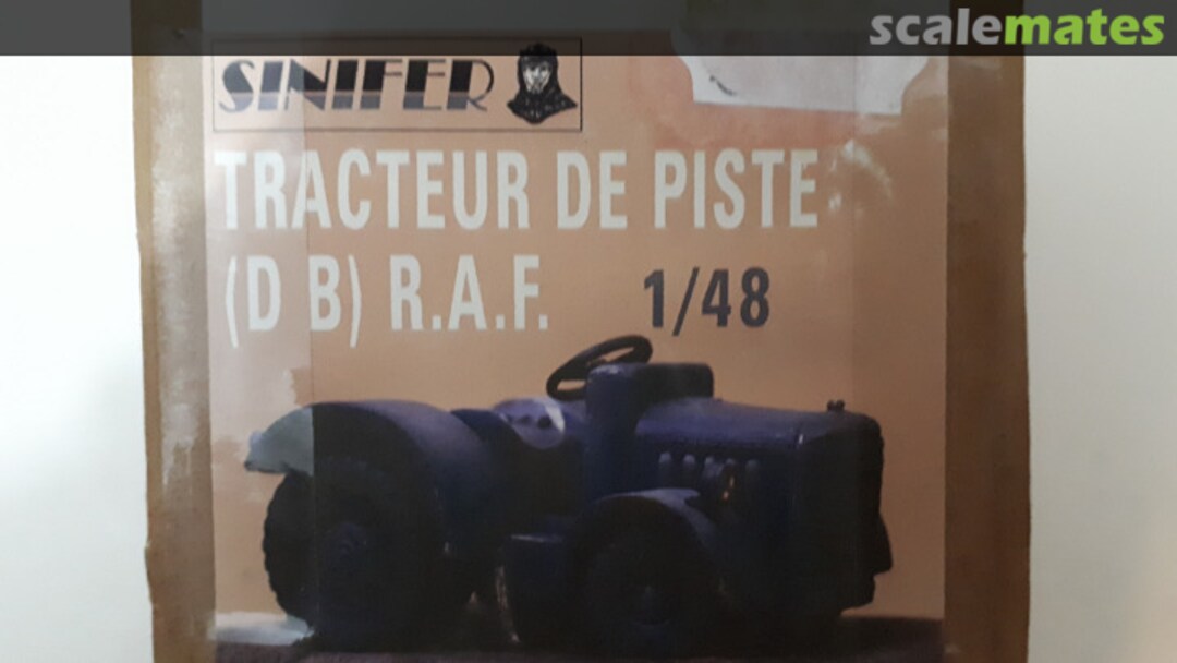 Boxart Dispersal tractor David Brown WWII SN48xxx SINIFER Boxart Dispersal tractor David Brown WWII SN48xxx SINIFER