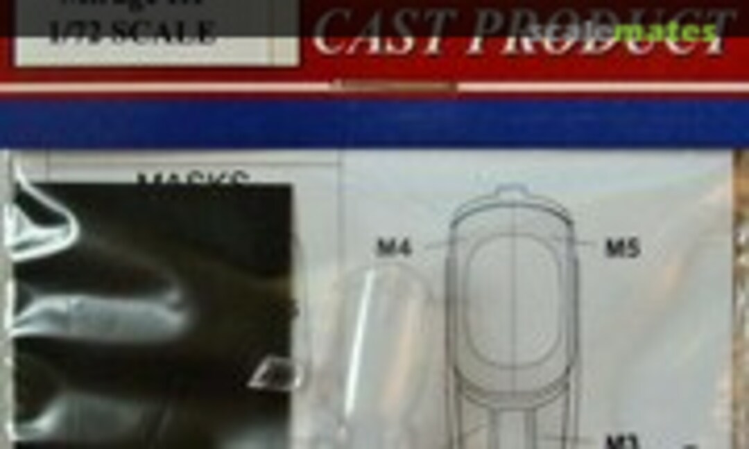 1:72 Canopy & Mask for Mirage IIIC (AML AMLK72004) AMLK72004