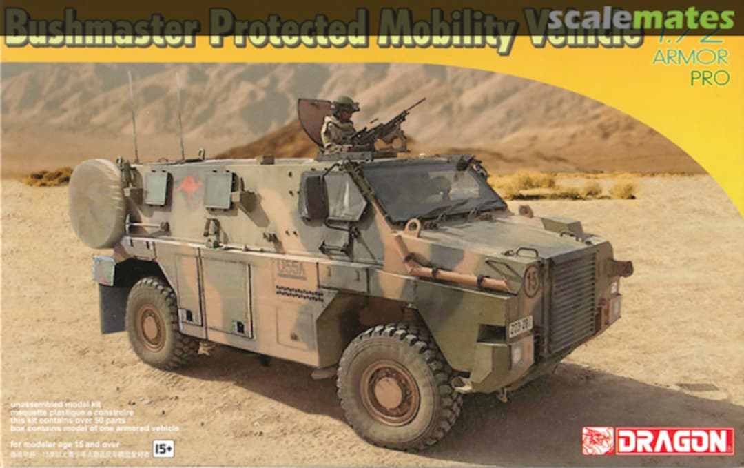 Boxart Bushmaster Protected Mobility Vehicle 7699 Dragon