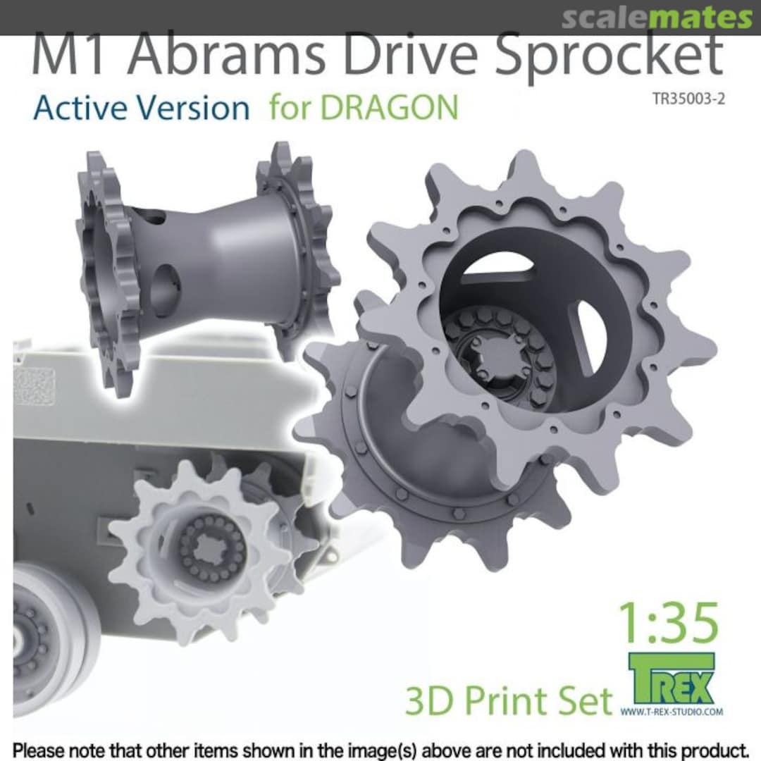 Boxart M1 Abrams Drive Sprocket Active Version TR35003-2 T-Rex Studio Boxart M1 Abrams Drive Sprocket Active Version TR35003-2 T-Rex Studio