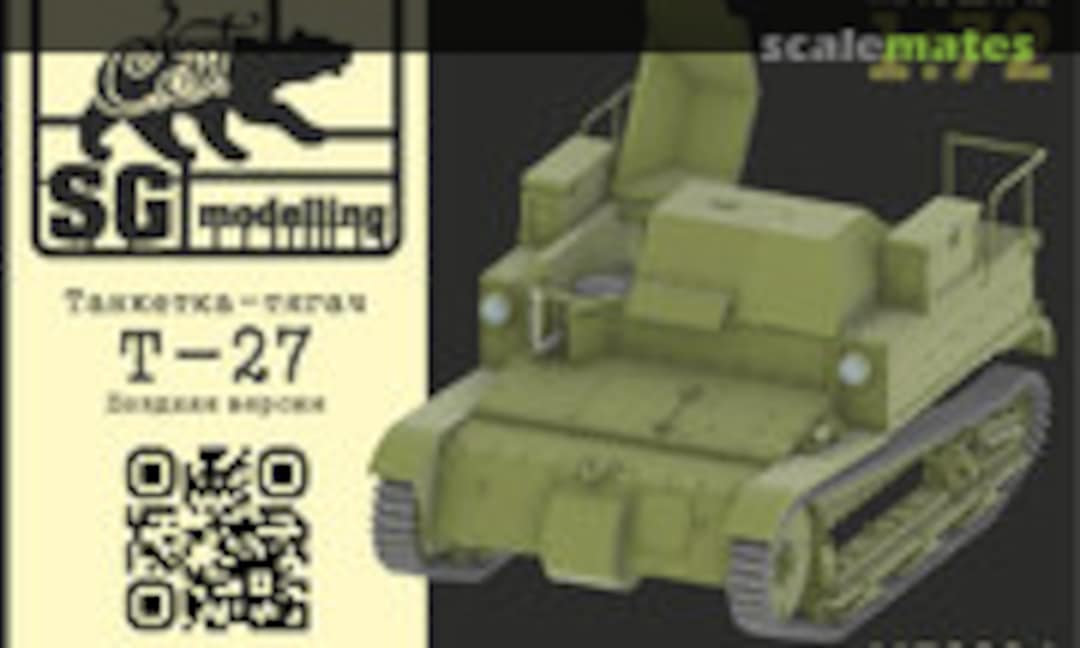 1:72 T-27 tankette-artillery tractor, late version (SG-MODELLING M72004) M72004