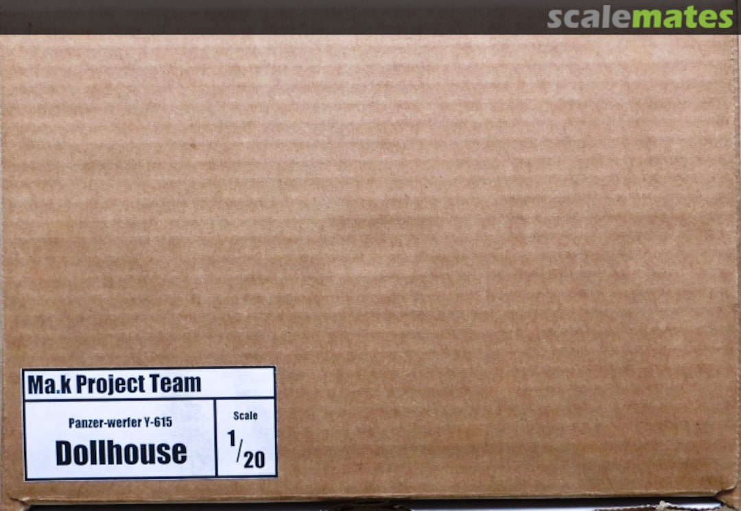 Boxart Dollhouse Panzer Werfer Y-615 Ma.k Project Team Boxart Dollhouse Panzer Werfer Y-615 Ma.k Project Team