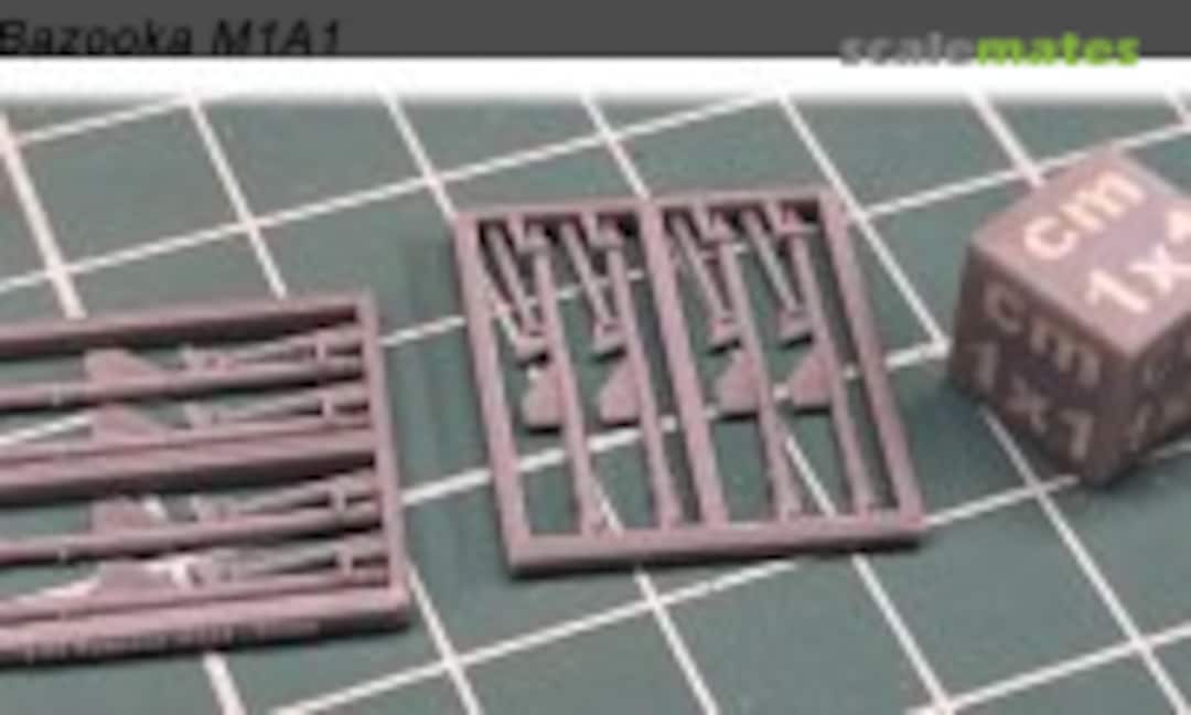 1:72 Bazooka M1A1 - 4 pieces (EMP3d 72040313) 72040313