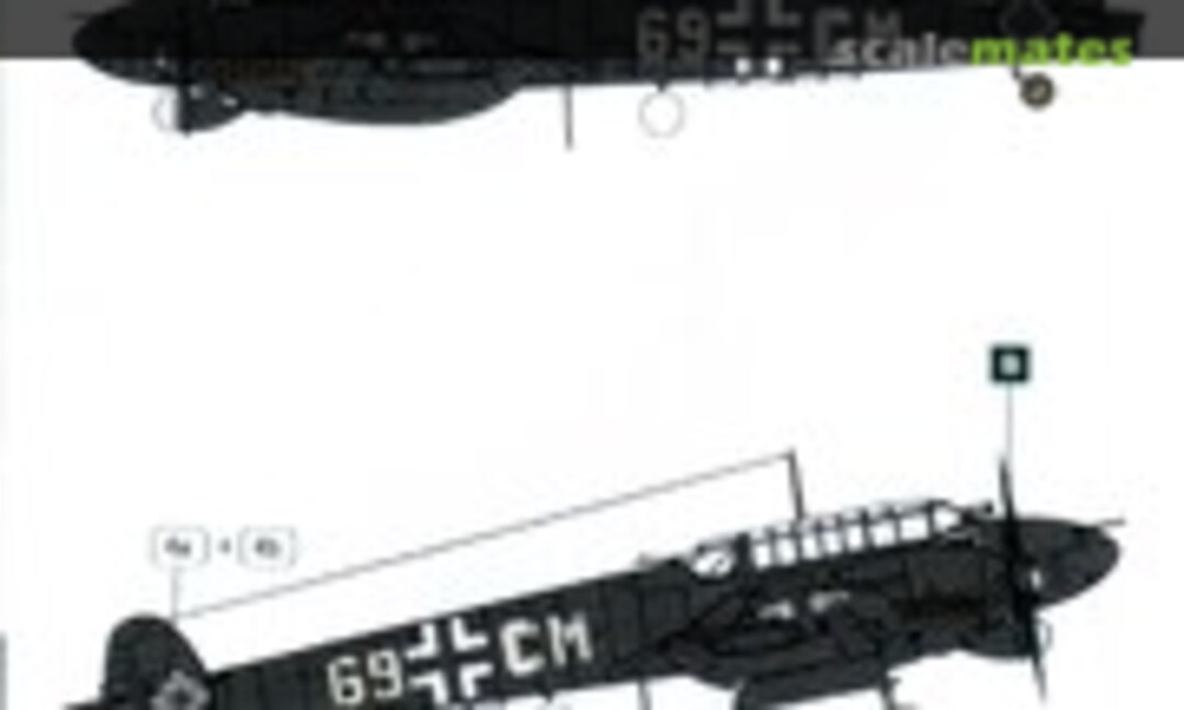 1:72 Messerschmitt Bf 110 C mit Spanner Anlage (OWL S72003) S72003