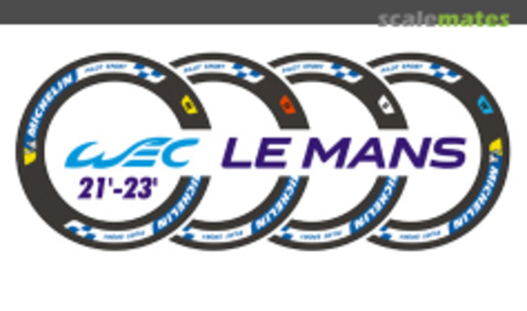 Boxart Michelin WEC / Le Mans 2021-2023 24-022 Blue Stuff Boxart Michelin WEC / Le Mans 2021-2023 24-022 Blue Stuff