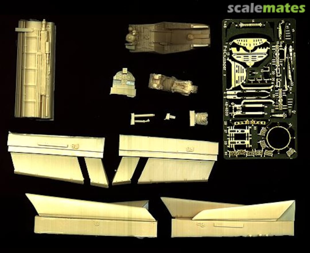 Boxart Vought F-8E Crusader Update Set 48-4020 KMC Boxart Vought F-8E Crusader Update Set 48-4020 KMC