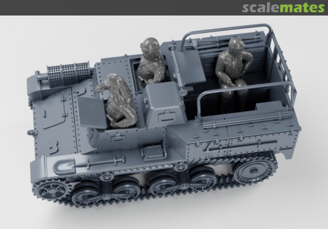 Boxart Artillery observation vehicle Type 100 Te-Re - open hatch 72011932 EMP3d