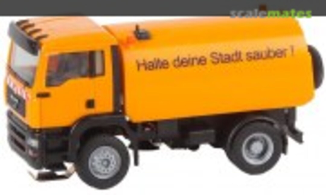 Car System LKW MAN TGA Straßenkehrmasch.(HERPA)H0 (Faller 161482)