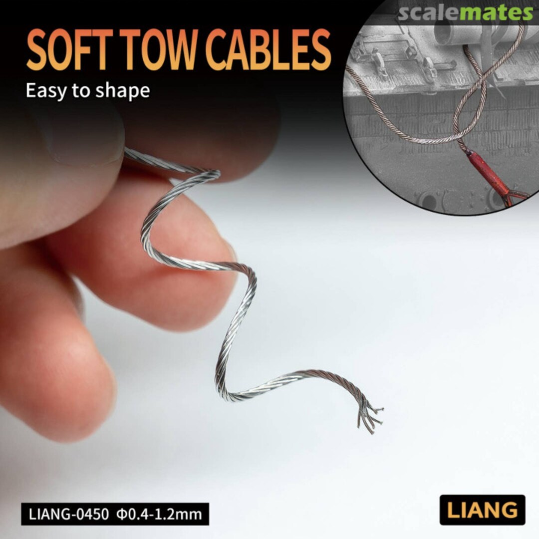 Boxart Soft Tow Cables LIANG-0450b Liang Model Boxart Soft Tow Cables LIANG-0450b Liang Model