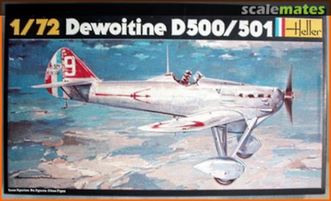 Boxart Dewoitine D500/501 209 Heller Boxart Dewoitine D500/501 209 Heller