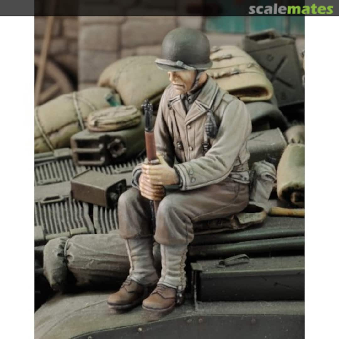 Boxart U.S. Infantry at rest with rifle-WWII (no.2) 661 Royal Model Boxart U.S. Infantry at rest with rifle-WWII (no.2) 661 Royal Model