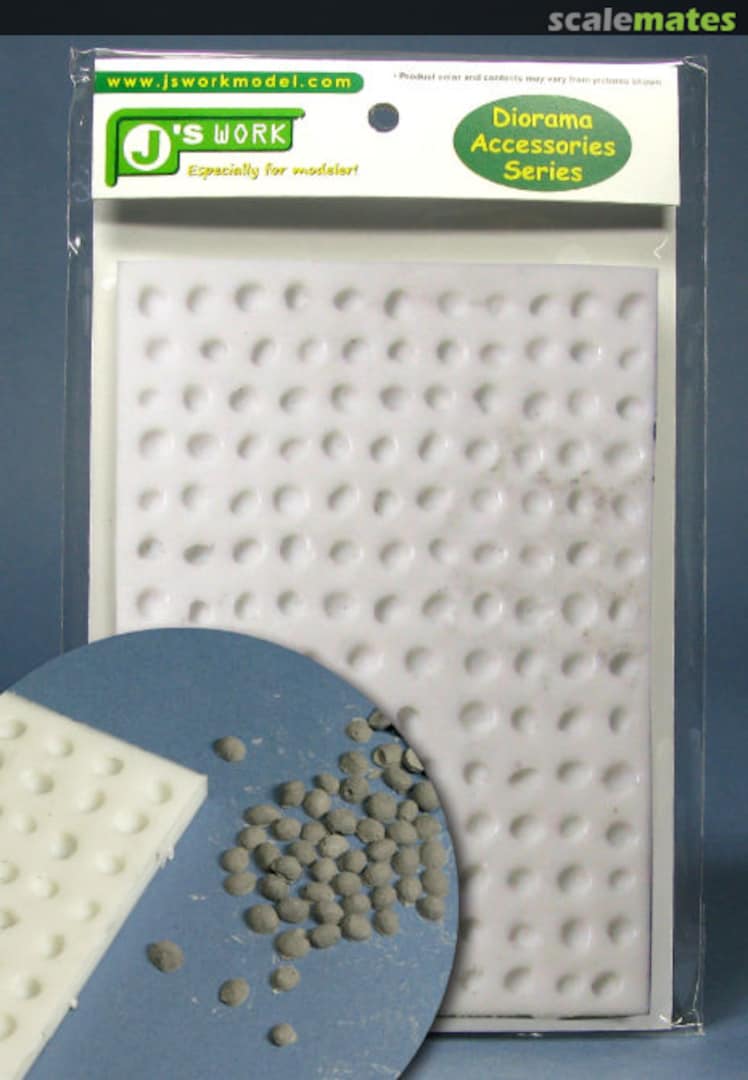 Boxart Silicone Mold - Cobblestone small PPA3028 J's Work Boxart Silicone Mold - Cobblestone small PPA3028 J's Work